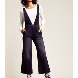 Free People A- line overalls sz 8